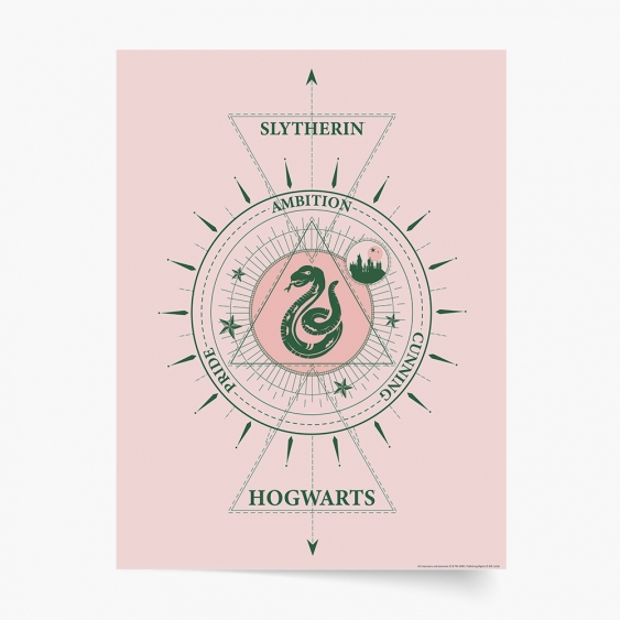 Plakat, Harry Potter: Slytherin, 20x30