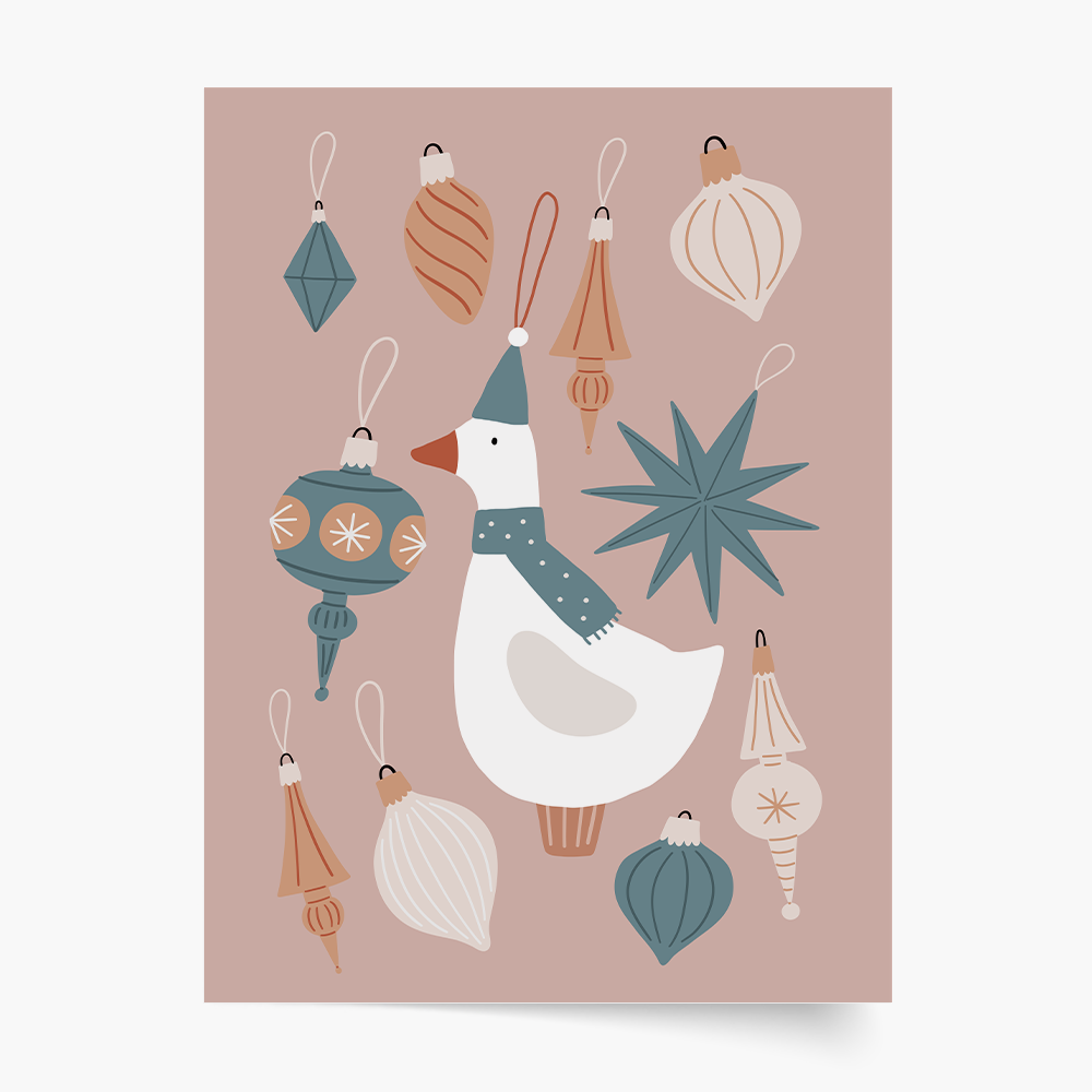 Plakat, XMAS: Goose, 70x100