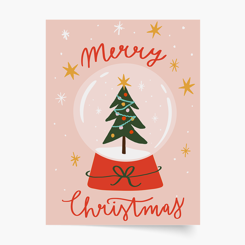 Plakat, XMAS: Snow, 70x100