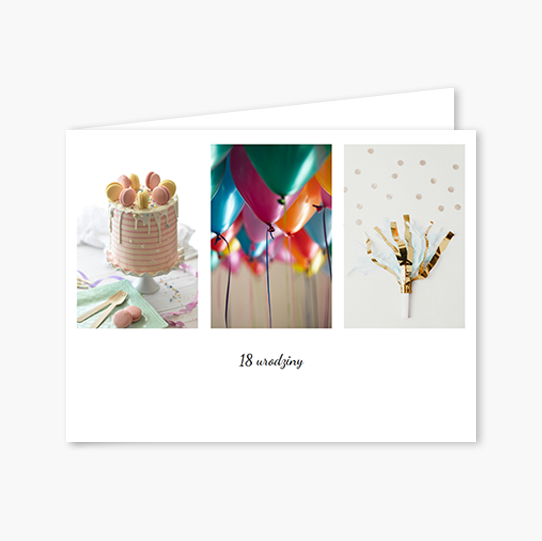 Fotokartka Okienka, 15x10 cm