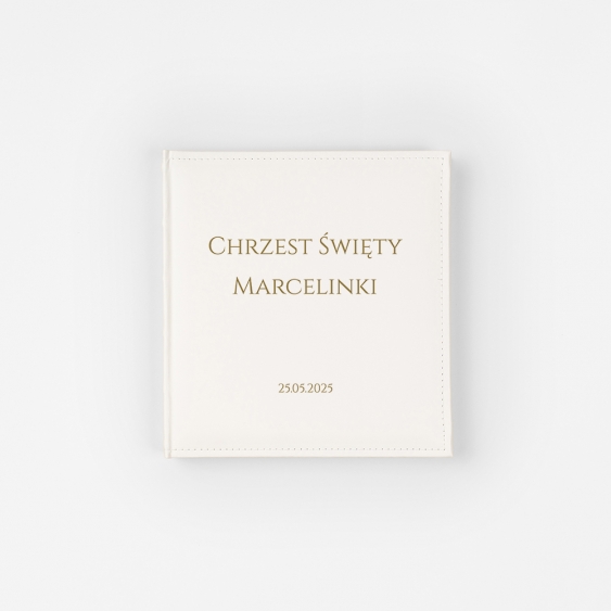 Album skórzany Chrzest, 22x22 cm