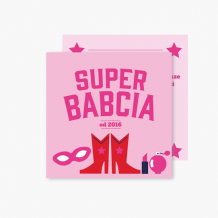 Fotokartki Kolekcja Superbohaterowie-Babcia, 14x14 cm