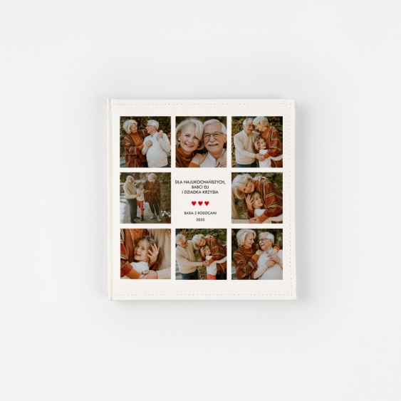Album skórzany Album dla dziadków, 22x22 cm
