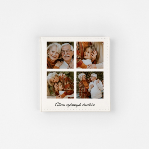 Album skórzany Okienko dla dziadków, 22x22 cm