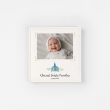 Album skórzany Pamiątka Chrztu, 22x22 cm