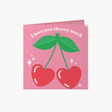 Fotokartki Kolekcja I love you cherry much - wersja 1, 14x14 cm