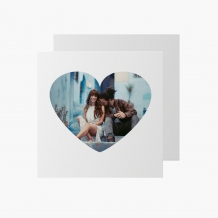 Fotokartka Serce, 14x14 cm