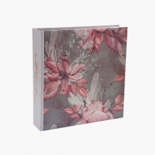 Album na zdjęcia Pink flowers 200 zdjęć, 22x22 cm