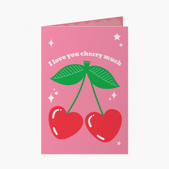 Fotokartka Kolekcja I love you cherry much, 10x15 cm