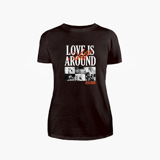 Koszulka damska, Love is all around - wersja damska