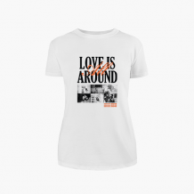 Koszulka damska, Love is all around - wersja damska
