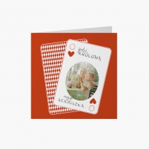 Fotokartki Kolekcja Król i Królowa mojego serduszka - wersja 2, 14x14 cm