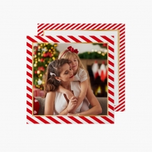 Fotokartki Merry Xmas, 14x14 cm