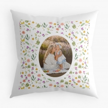 Poduszka, aksamit, Wielkanocny Folk - wersja 2 , 38x38 cm