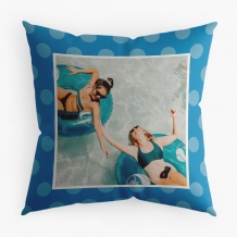 Poduszka, bawełna ekologiczna, Kolorowe chwile, 38x38 cm