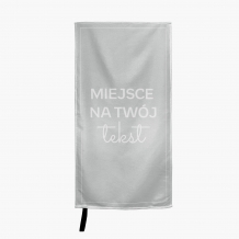 Ręcznik Twój tekst, M, 50x100 cm