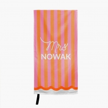 Ręcznik Mr&Mrs - wersja 3, M, 50x100 cm