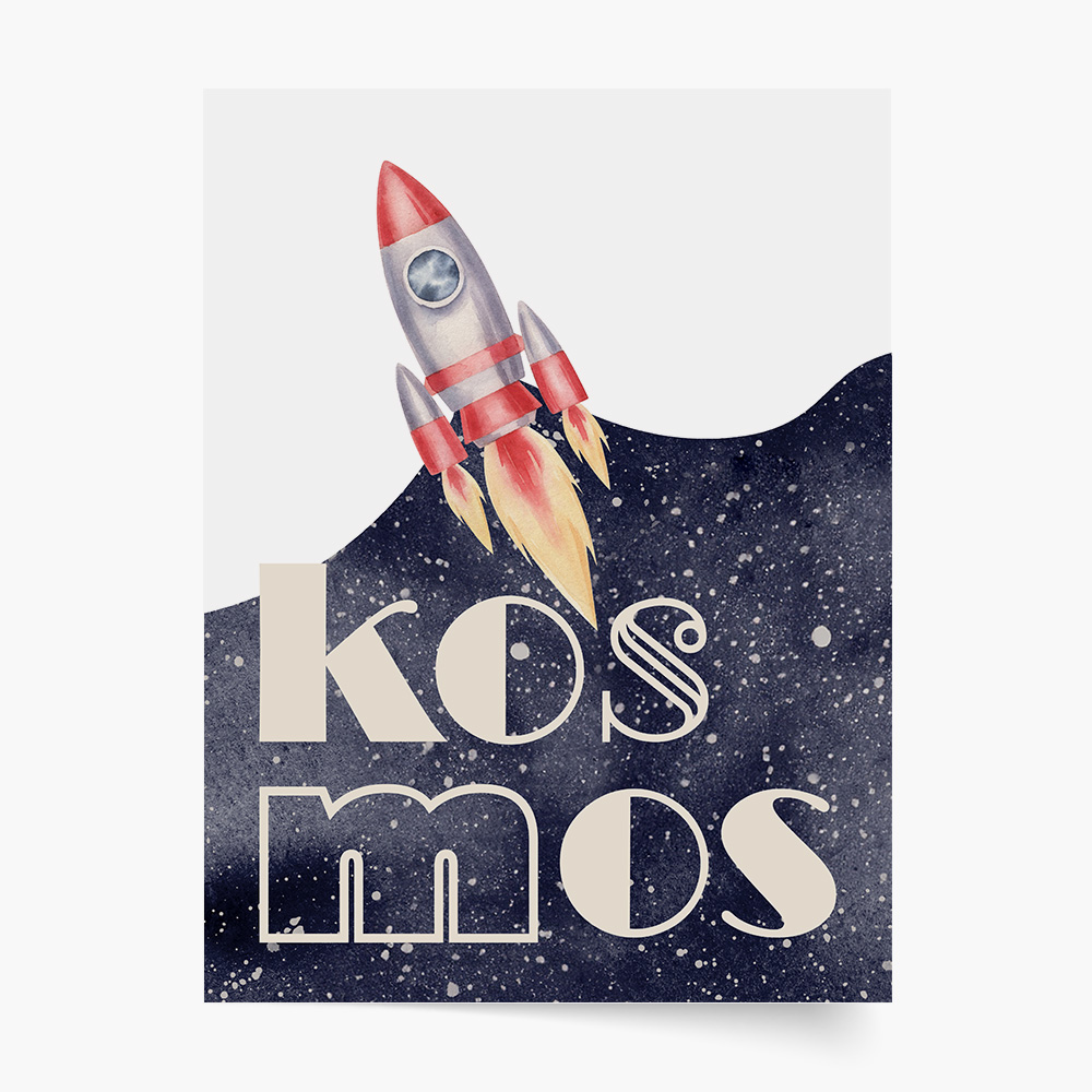 Plakat, Kosmos, 20x30