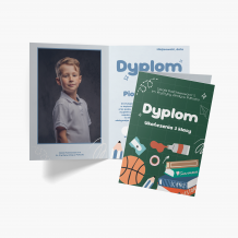 Fotokartki Dyplom School is Cool!, 20x30 cm
