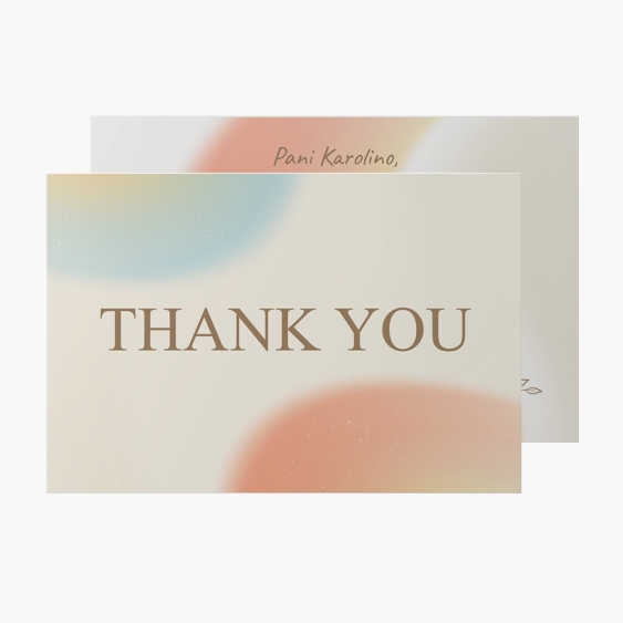 Fotokartki Thank You, 15x10 cm