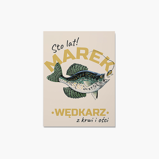 Fotokartki Dla Niego: Wędkarz, 10x15 cm