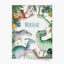 Plakat, Dinozaury 3, 30x40