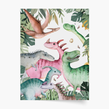 Plakat, Dinozaury 4, 30x40