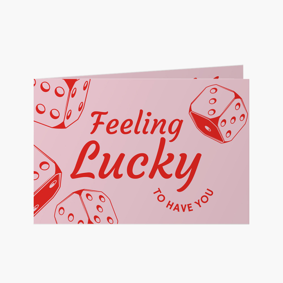 Fotokartka Lucky, 15x10 cm