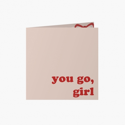 Fotokartki Kolekcja You go, girl, 14x14 cm