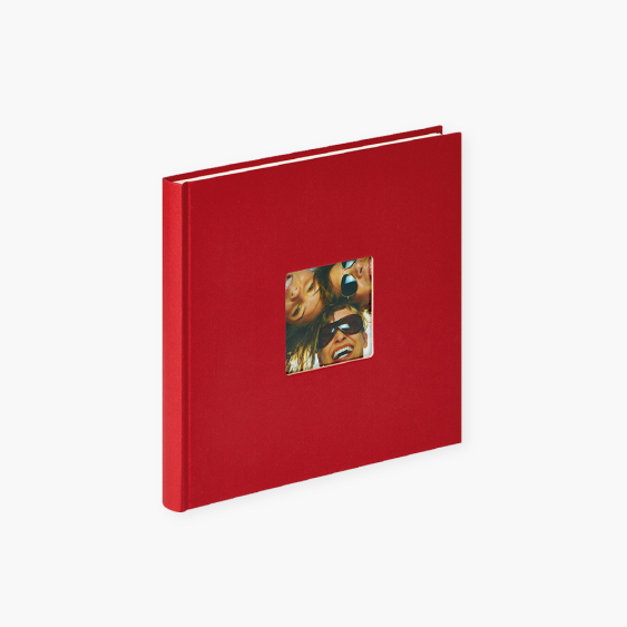 Album na zdjęcia wklejane Fun Red 26x25 cm, 26x25 cm