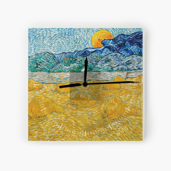 Zegar, Van Gogh - Evening Landscape
