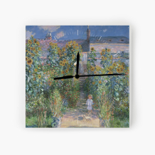 Zegar, Monet - Ogród Moneta w Vétheuil