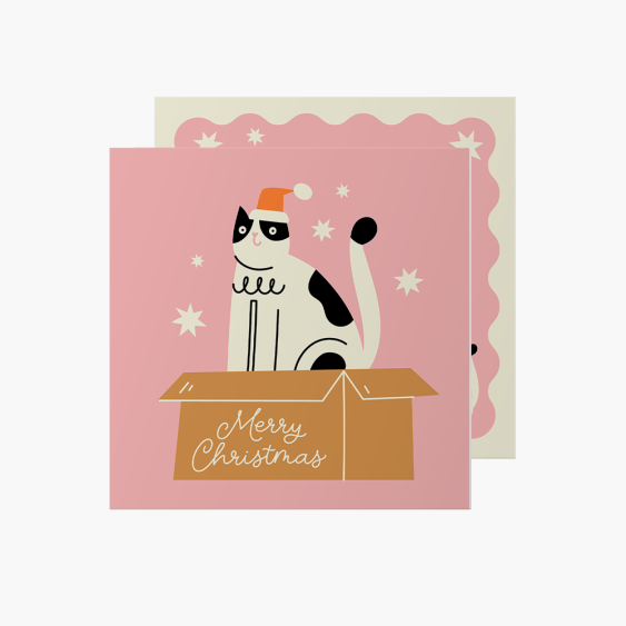 Fotokartki Joyful Time Cat, 14x14 cm