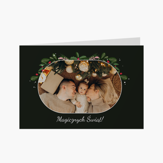 Fotokartka Joyful Time Christmas Magic, 15x10 cm