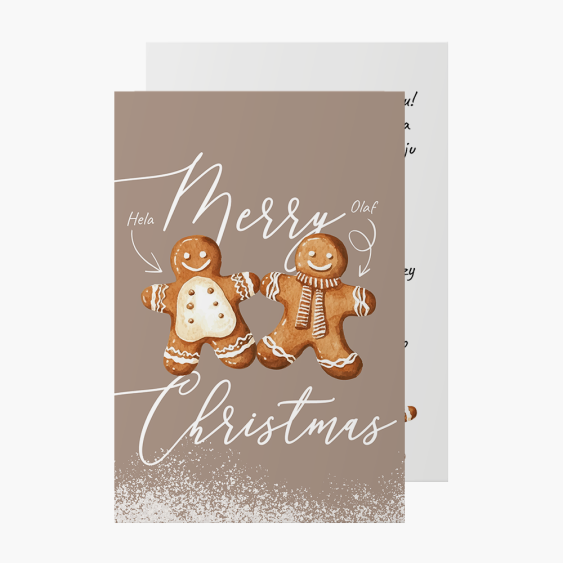 Fotokartki Joyful Time Gingerbread, 10x15 cm