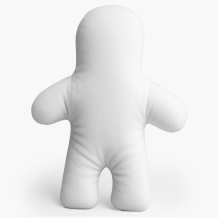 Poduszka 3D personalizowana, Welur, Twój projekt MINI ME, 46x33 cm