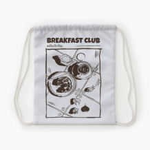 Plecak-worek, 30x38, Breakfast Club