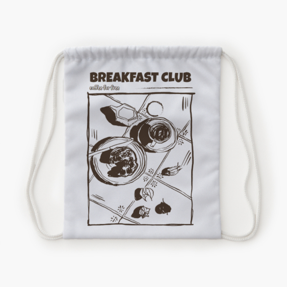Plecak-worek, 30x38, Breakfast Club