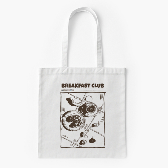 Torba bawełniana, 38x46, Breakfast Club
