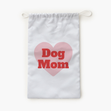 Worek na kapcie, 30x45, Dog Mom