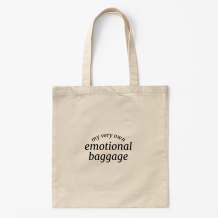 Torba bawełniana, 38x42, Emotional Baggage