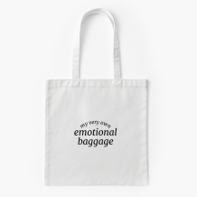 Torba bawełniana, 38x46, Emotional Baggage