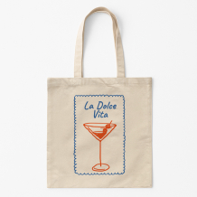 Torba bawełniana, 38x42, La Dolce Vita