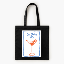 Torba bawełniana, 38x42, La Dolce Vita