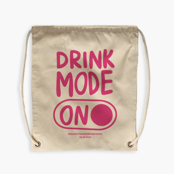 Plecak-worek, 38x46, Wieczór Panieński