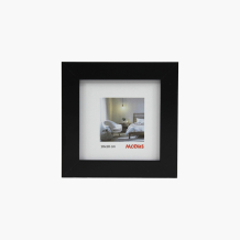 Ramka na zdjęcie kwadratowa 10x10 czarna, 10x10 cm