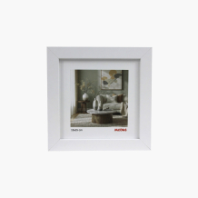 Ramka na zdjęcie kwadratowa 15x15 biała, 15x15 cm