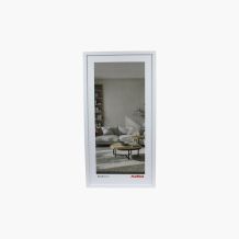 Ramka na zdjęcie panoramiczna 80x40 biała, 80x40 cm