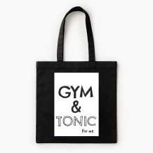 Torba bawełniana, 38x42, Gym&Tonic