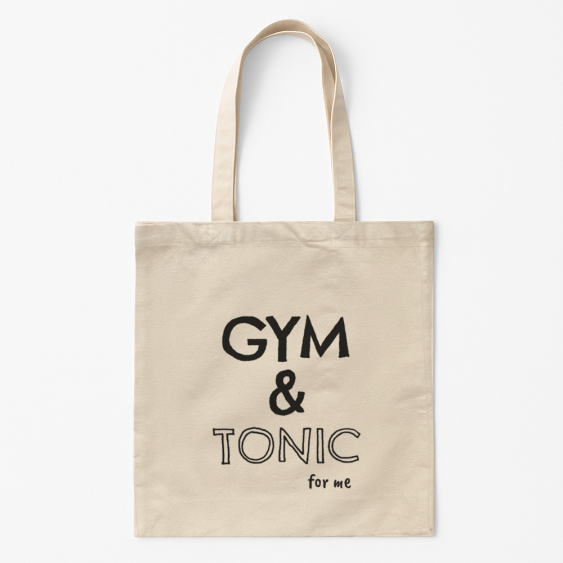 Torba bawełniana, 38x42, Gym&Tonic
